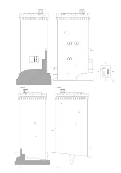 grijalba-arquitectos-proyecto- restauracion-Torre peñaranda- Burgos-alzado