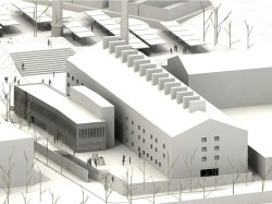 grijalba-arquitectos-concurso- rehabilitacion-la tejera-palencia-maqueta diurna 1