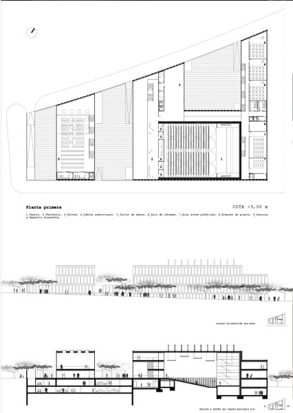 grijalba-arquitectos-concursos-edificio publico-centro cultural- el escorial-madrid