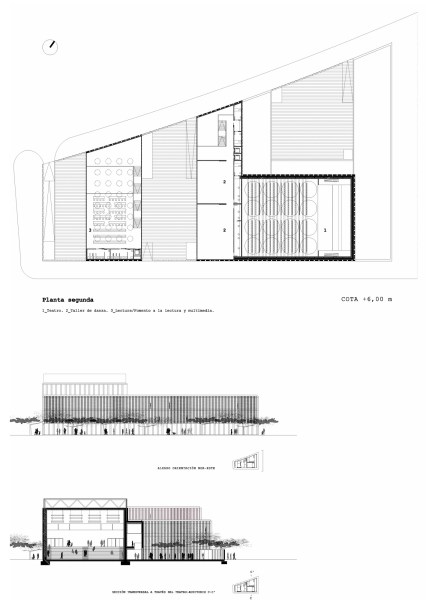grijalba-arquitectos-concursos-edificio publico-centro cultural- el escorial-madrid