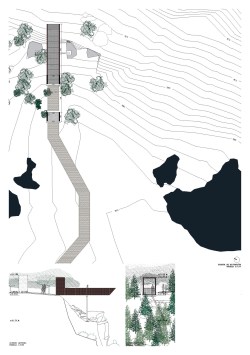 grijalba-arquitectos-proyecto-arquitectura y paisaje-mirador Neila-Burgos-planta de situacion