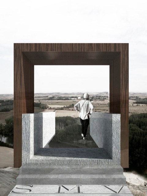 grijalba-arquitectos-proyecto-arquitectura y paisaje-mirador San Martín de Valvení-Valladolid