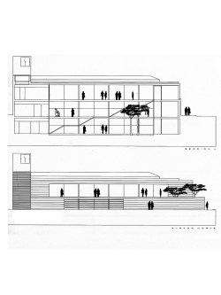 grijalba-arquitectos-concurso- edificio publico-restauracion-Ayto Iscar- Valladolid- alzados seccion 1_