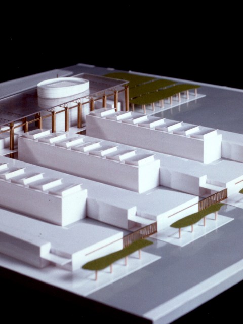 grijalba-arquitectos-concurso- edificio público-Centro de Recursos compartidos, CEI- Boecillo- Valladolid- maqueta 1