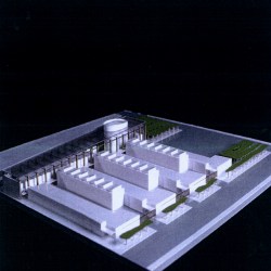 grijalba-arquitectos-concurso- edificio público-Centro de Recursos compartidos, CEI- Boecillo- Valladolid- maqueta 2