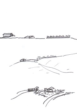 grijalba-arquitectos-proyecto-viviendas-Rubí de Bracamonte- Valladolid-croquis