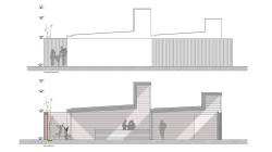 grijalba-arquitectos-obra nueva-bodega FDR-serrada-valladolid-alzado-seccion